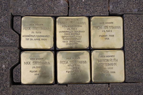 Verlegung Stolpersteine 2025