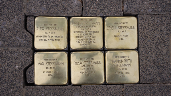 Verlegung Stolpersteine 2025