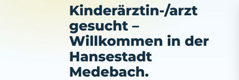 Kinderarzt gesucht