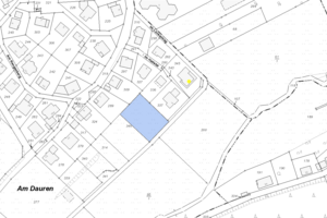 Lageplan Parzelle 346 - Im Lückenhag 5