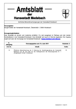 Dateivorschau: Amtsblatt 005 - 2021