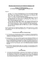 Dateivorschau: Beitrags- und Gebührensatzung zur Entwässerungssatzung einschl. 2. Änderung