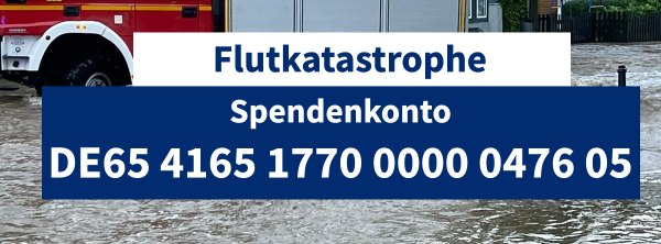 Spendenkonto für Flutopfer