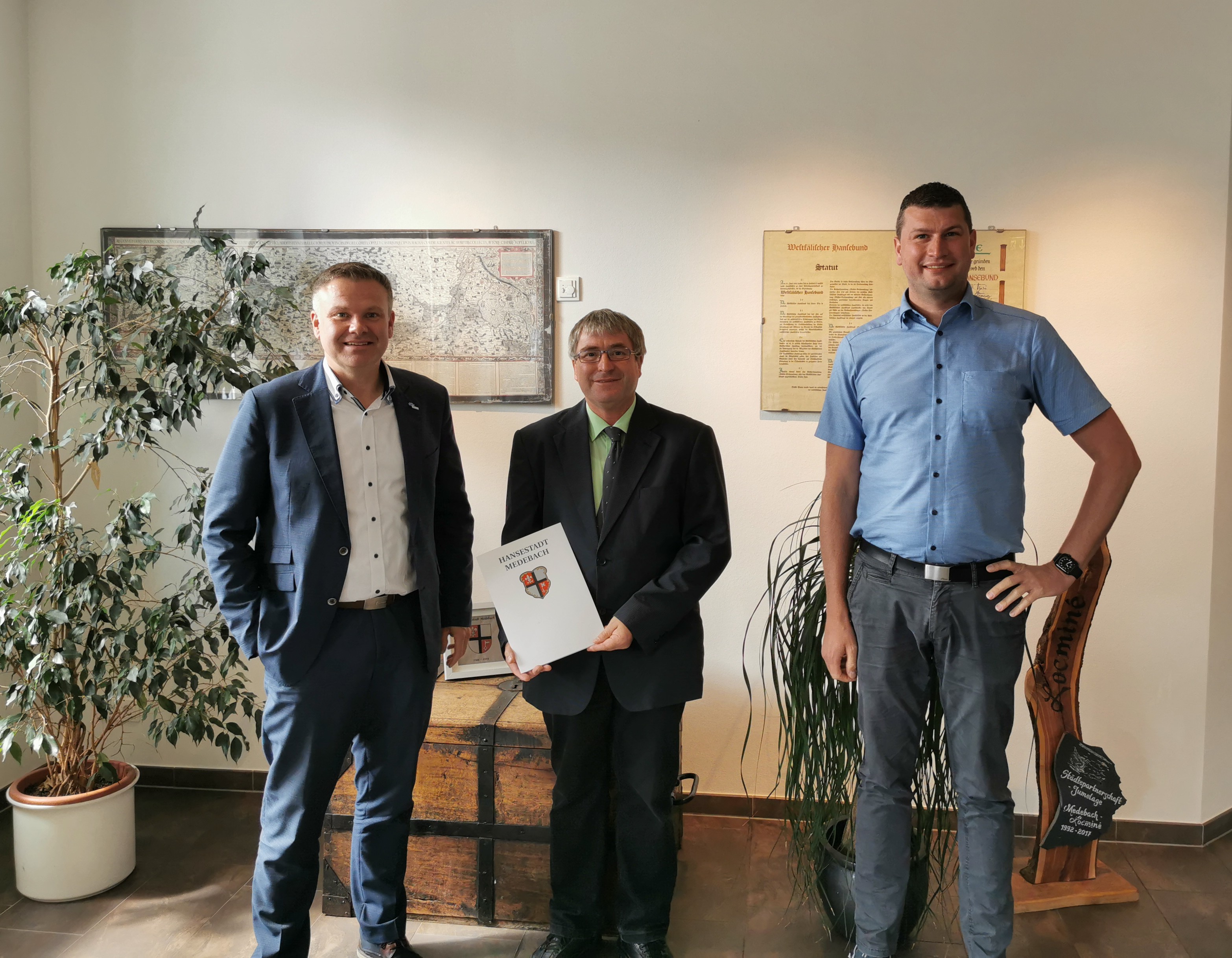 40-jähriges Dienstjubiläum von Dieter Harbeke