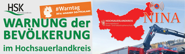 Bundesweiter Warntag am 8. Dezember