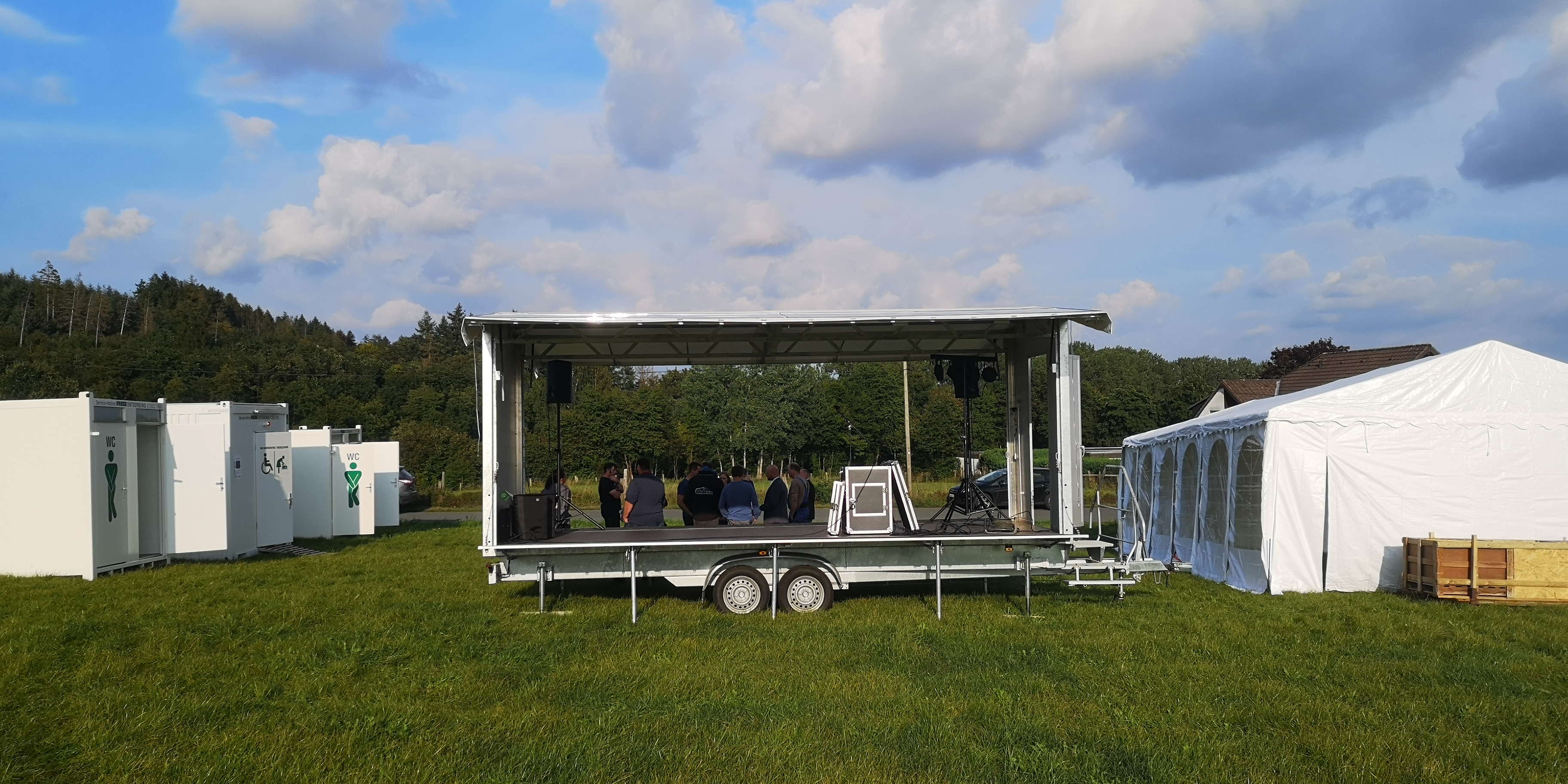 mobilen Veranstaltungsarena Medebach